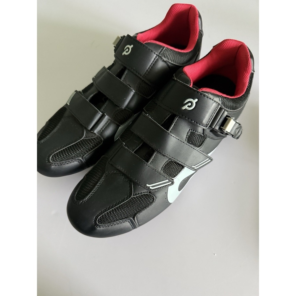 Peloton Cycling Men's Shoes Size 47 / 13 US  Black White Cleats Bike Exercise